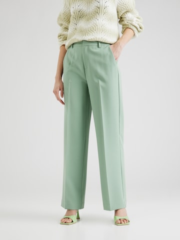 ONLY Loose fit Pleated Pants 'BERRY' in Green: front