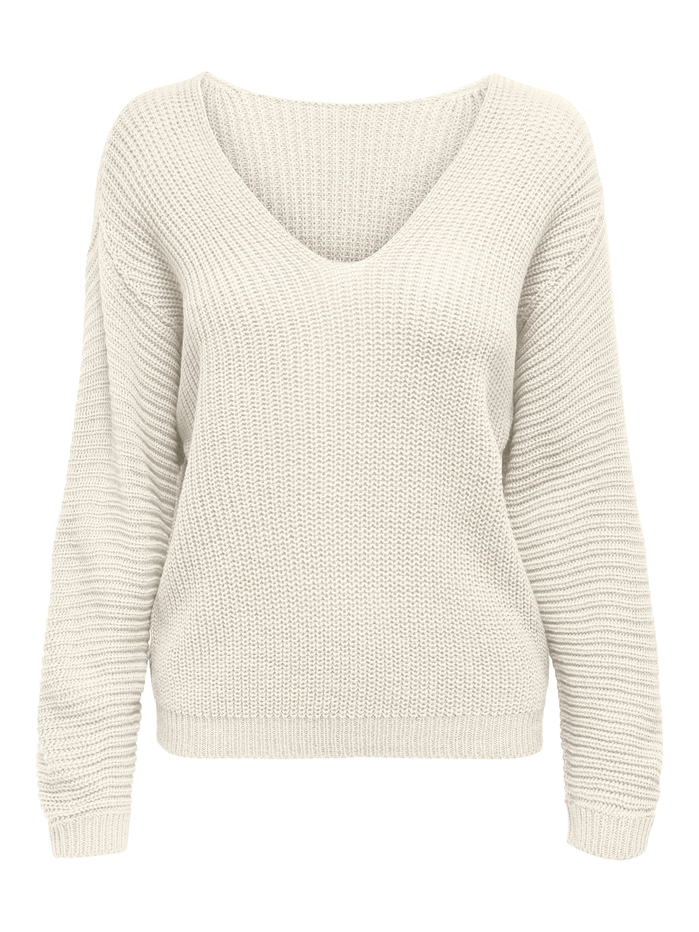 JDY Sweater 'Justy Maya' in Beige: front