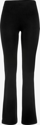 FLASHLIGHTS Boot cut Leggings in Black