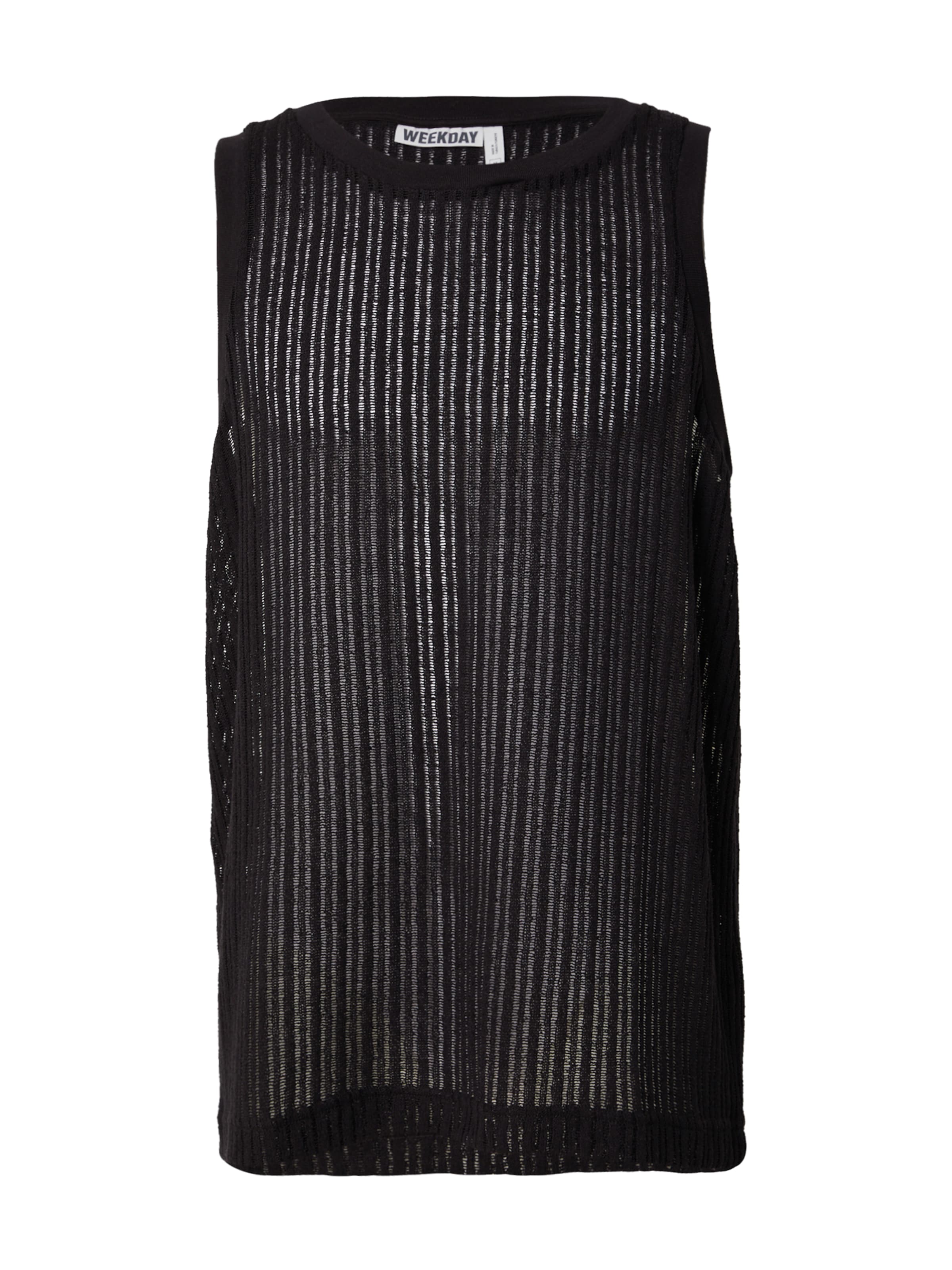 Tricou 'Air' de la WEEKDAY pe negru: față