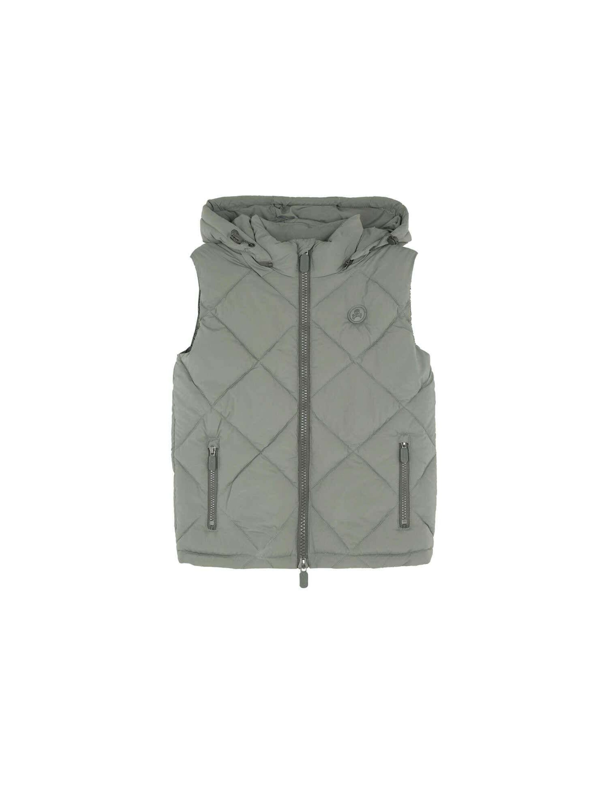 Scalpers Weste in Grün: Vorderseite