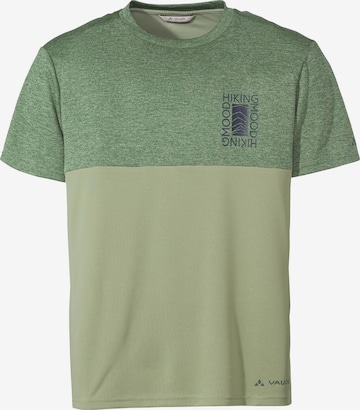 VAUDE Functioneel shirt 'Neyland II' in Groen: voorkant