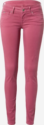 Pepe Jeans - Vaquero 'SOHO' en rosa: frente