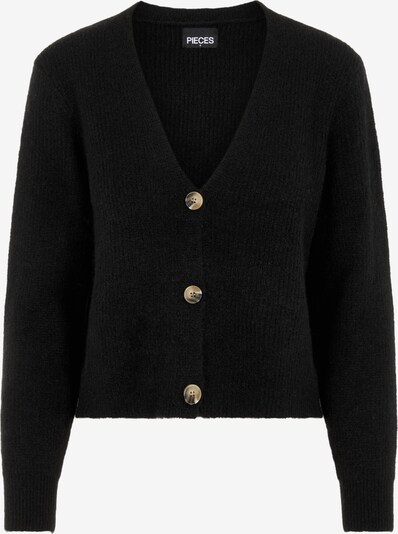 PIECES Strickjacke 'Ellen' in schwarz, Produktansicht
