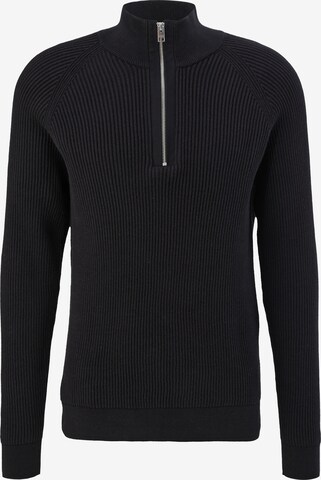 s.Oliver Sweater in Black: front