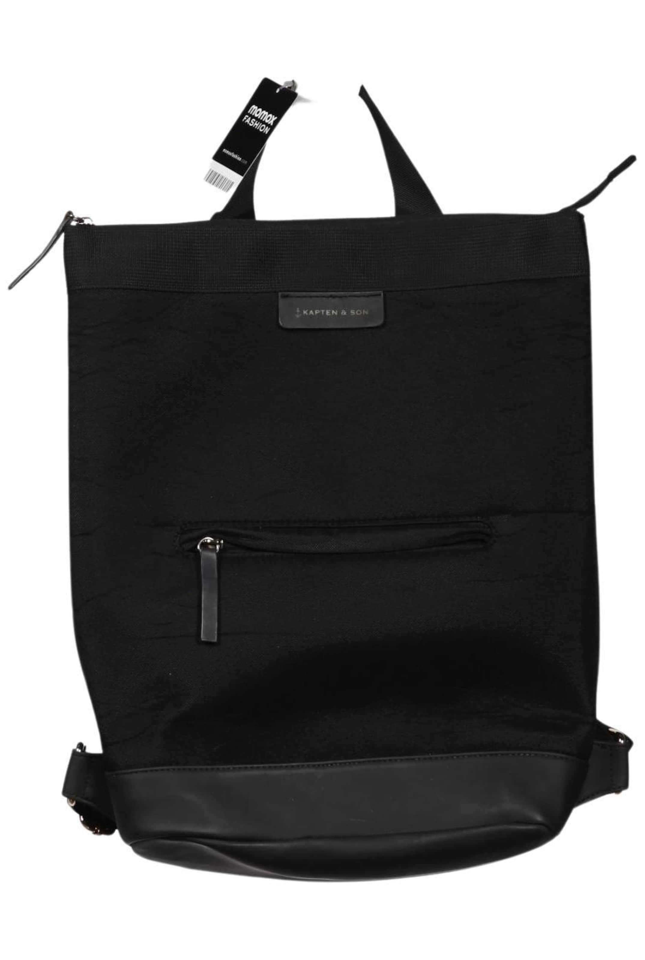 Kapten & Son Backpack in One size in Black: front