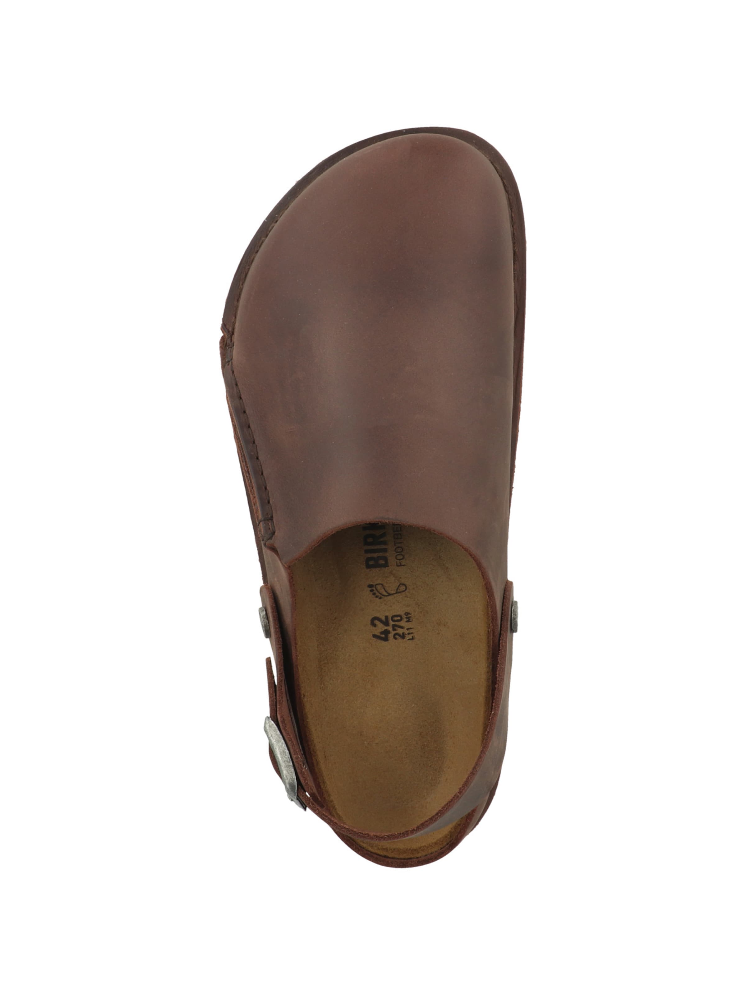 Ciabatta di BIRKENSTOCK in marrone: superiore