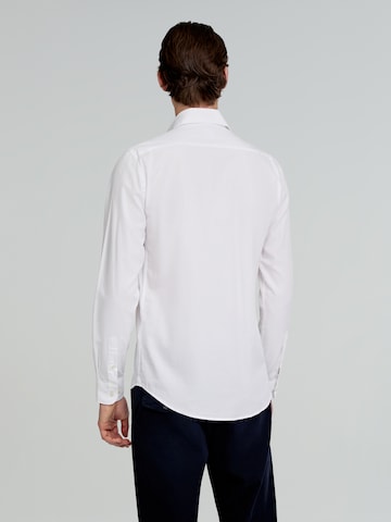Scalpers Regular Fit Hemd in Weiß