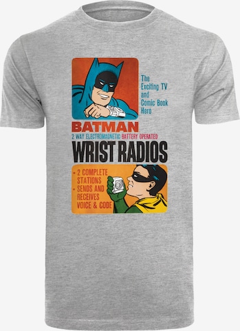 T-Shirt 'DC Comics Batman TV Series Wrist Radios' F4NT4STIC en gris : devant