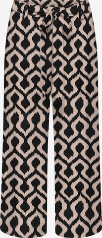 ONLY Wide Leg Hose in Schwarz: Vorderseite