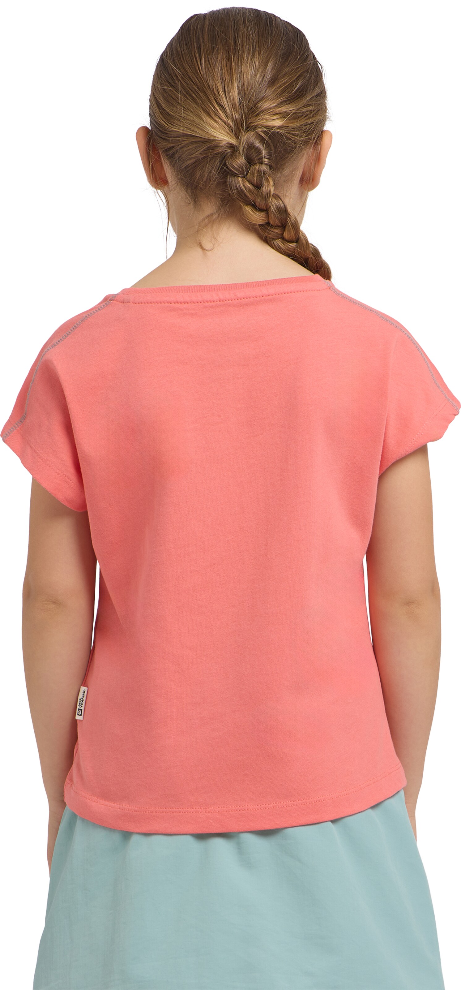 JACK WOLFSKIN T-Shirt in Pink