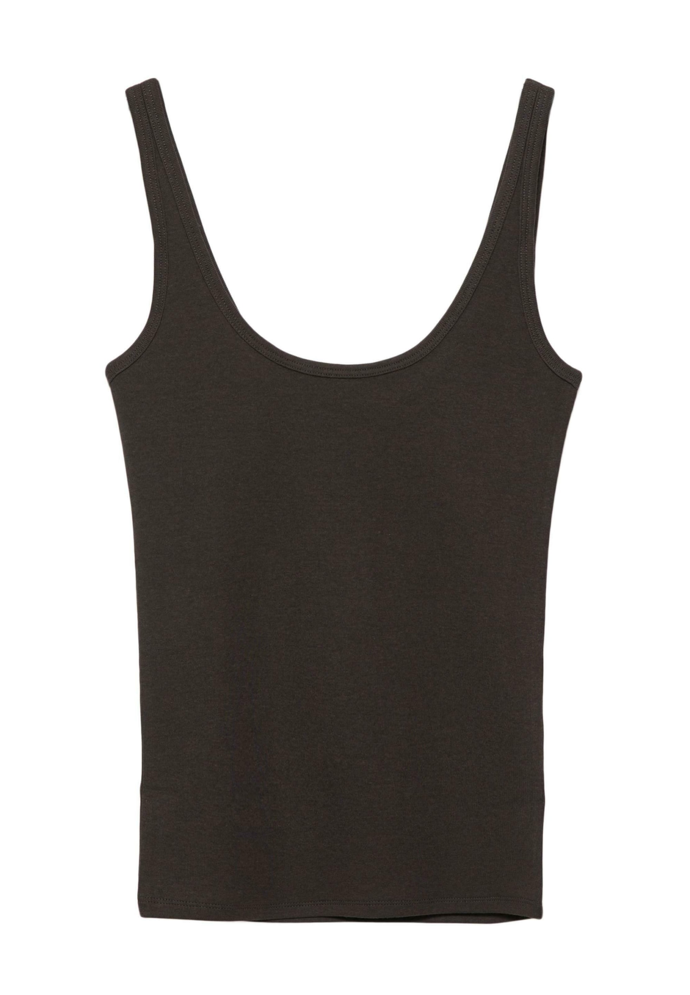csokoládé Pull&Bear Top - XS, Termék nézet