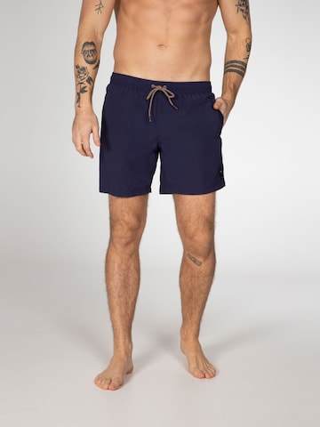 Shorts de bain 'FAST' PROTEST en bleu