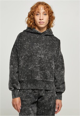 Urban Classics Sweatshirt in Zwart: voorkant