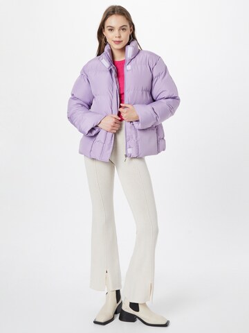 Trendyol Winter Jacket in Purple