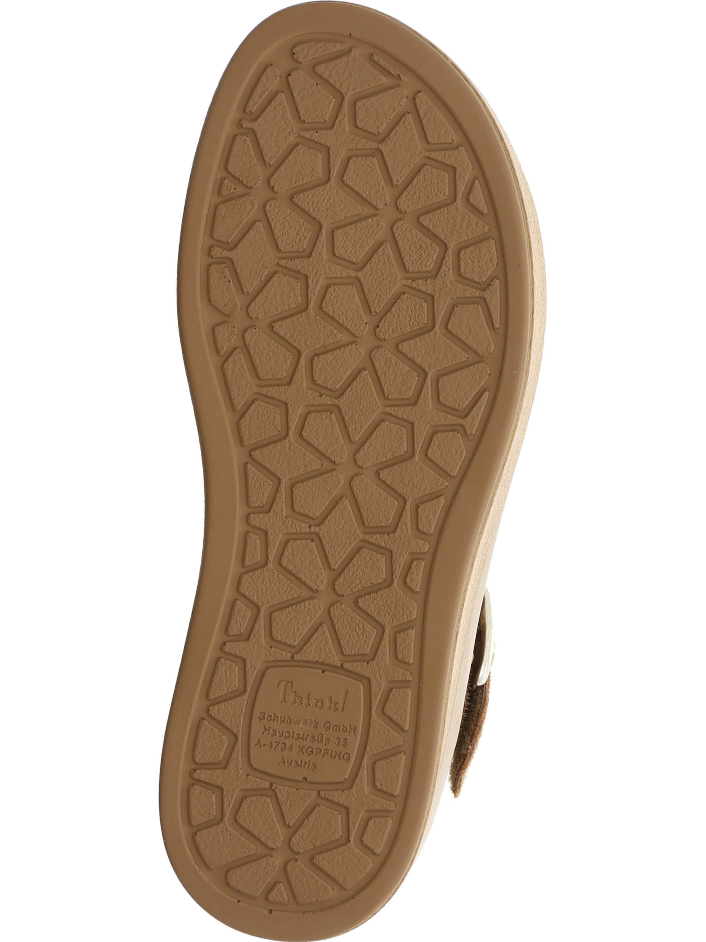 THINK! Sandale 'Meggie' in Braun