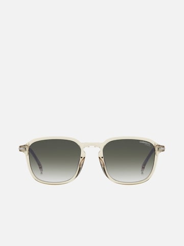 Lunettes de soleil Carrera en beige : devant