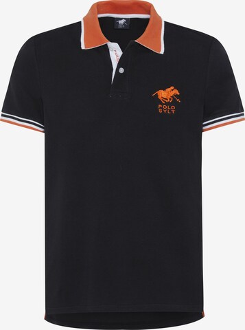 Polo Sylt Shirt in Black: front
