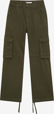 Loosefit Jeans cargo di Pull&Bear in verde: frontale