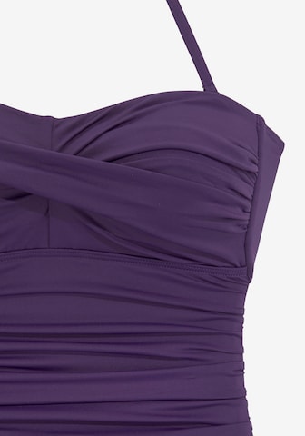 LASCANA Swimsuit in Purple