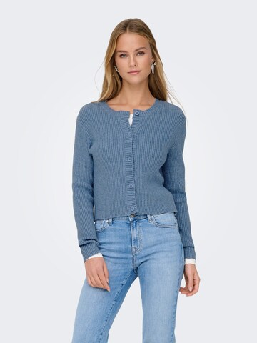 ONLY Strickjacke 'ONLKatia' in Blau: Vorderseite