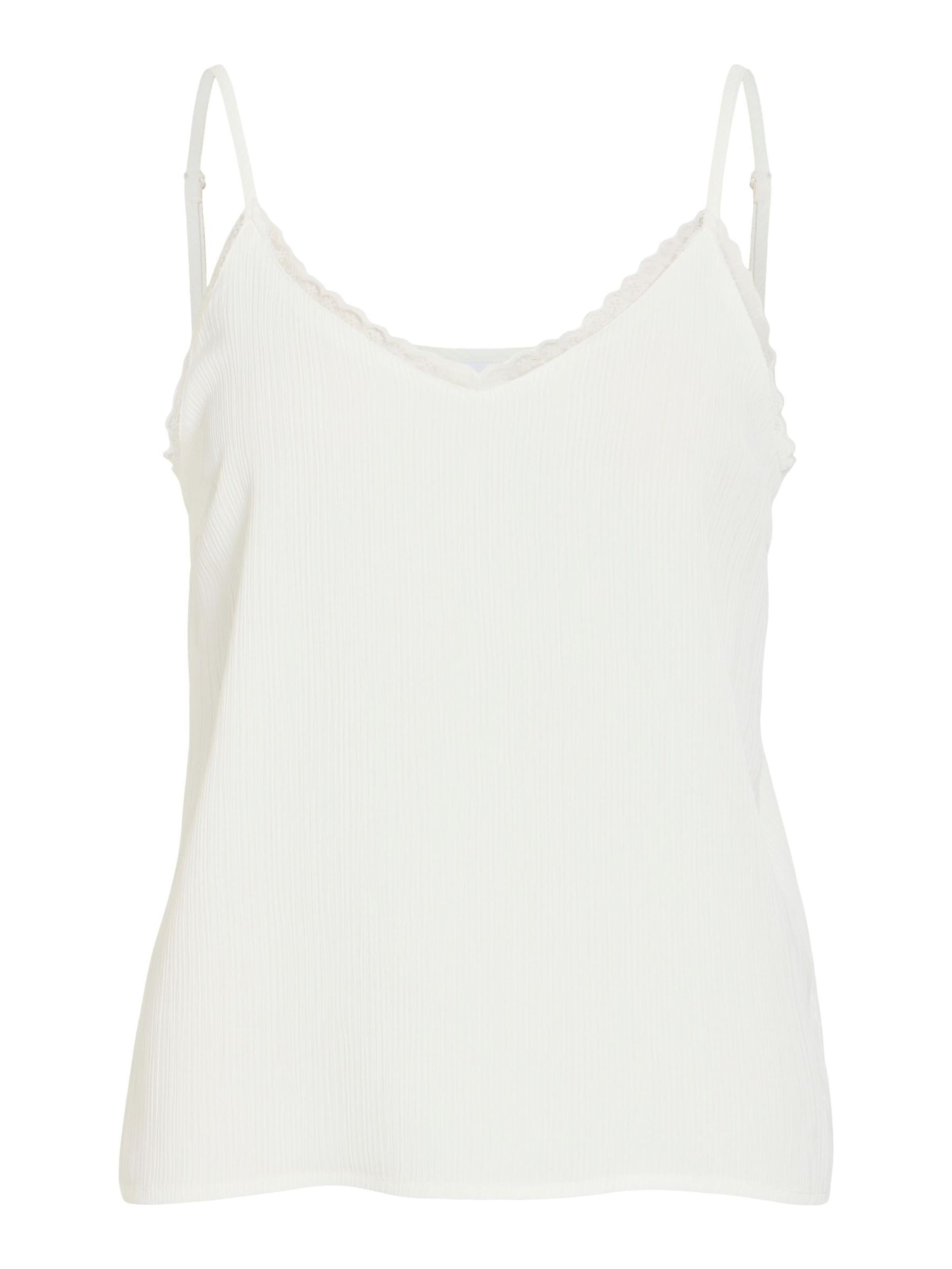 VILA Haut 'ZUKU' en M en blanc, Vue avec produit