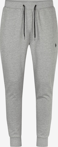 U.S. POLO ASSN. Kalhoty 'Ashlar' – šedá: přední strana