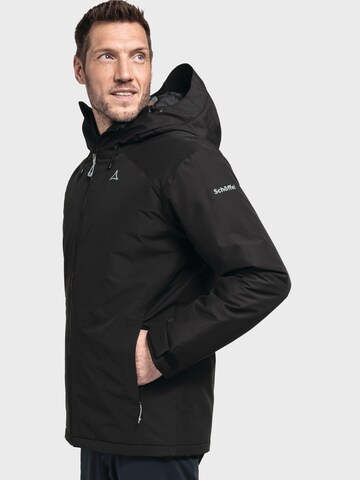 Schöffel Outdoorjacke 'Wildkar' in Schwarz