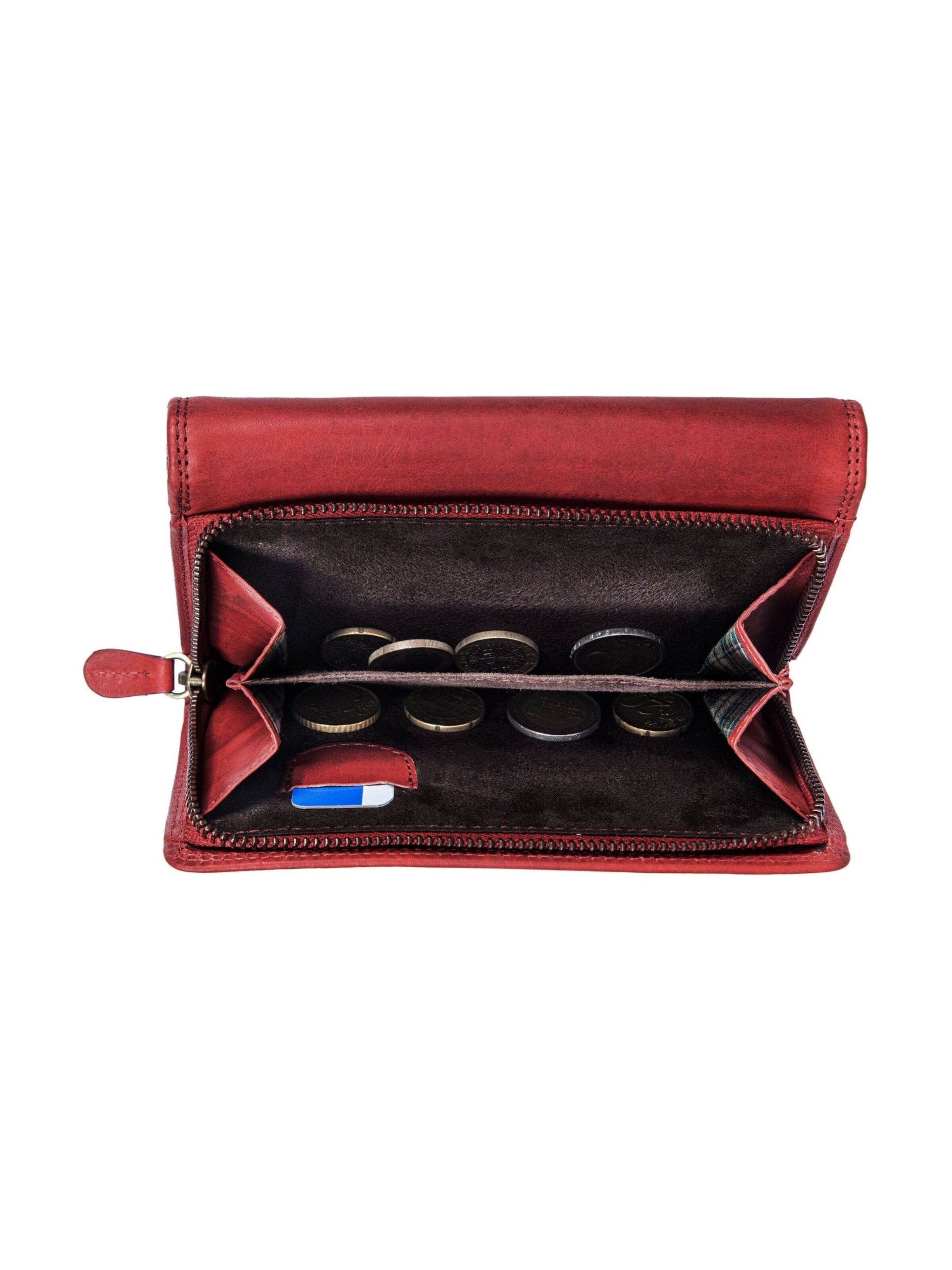Benthill Wallet in Red