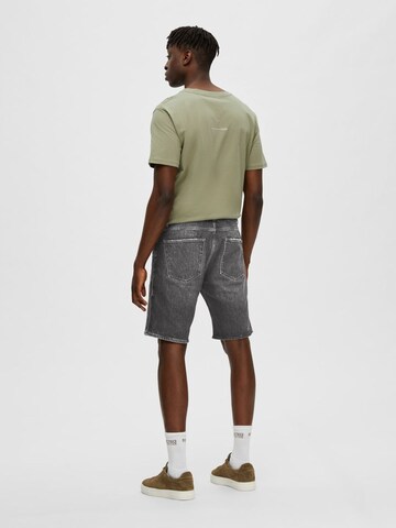 Regular Jean SELECTED en gris
