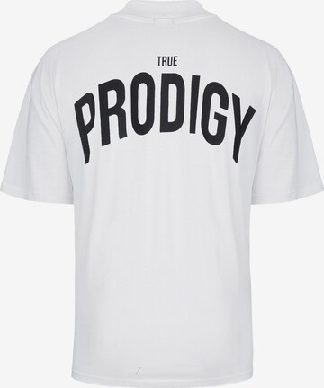 trueprodigy T-Shirt 'Riley' in Weiß