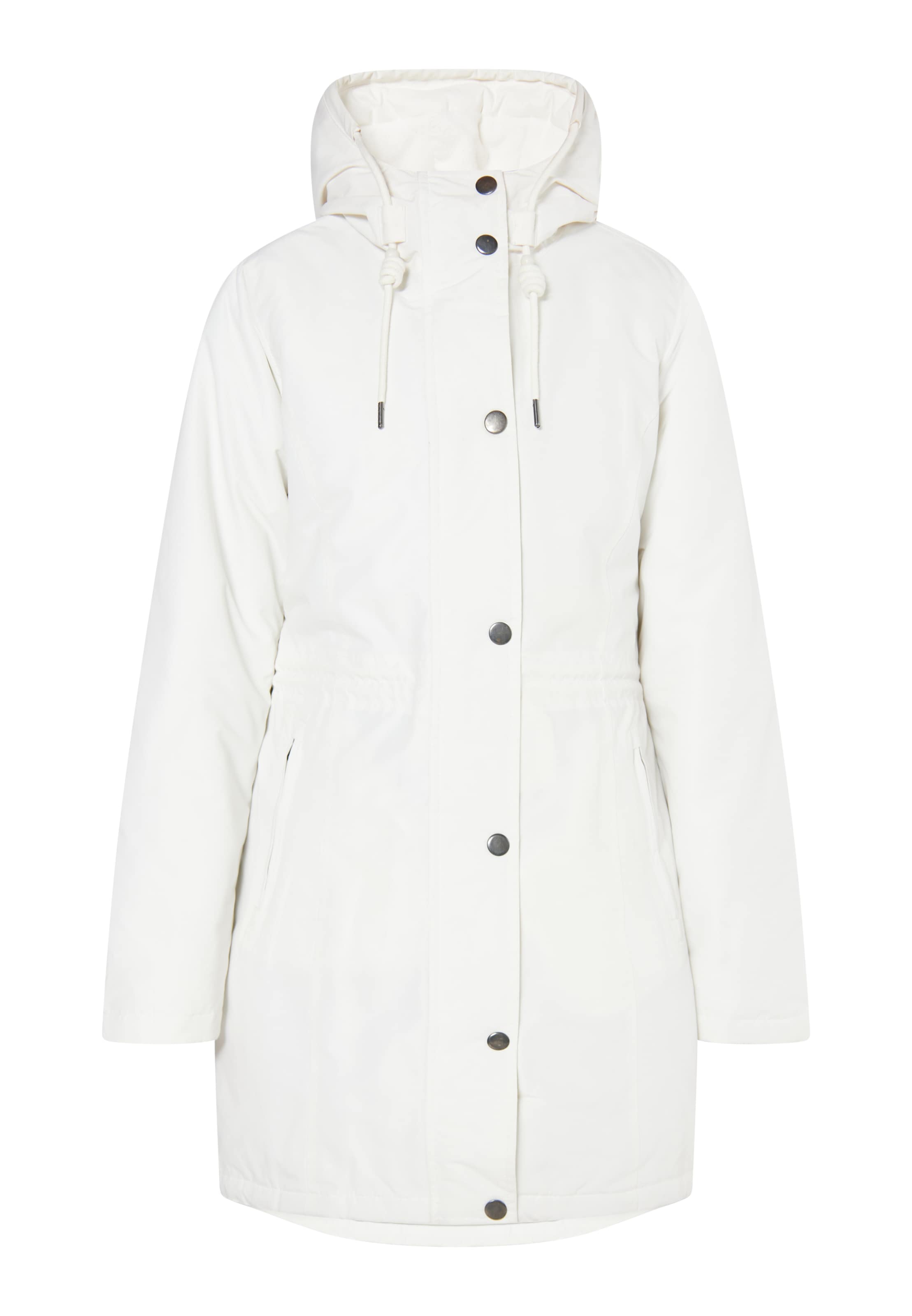 ICEBOUND Prehoden plašč 'Keyti' | bela barva: sprednja stran