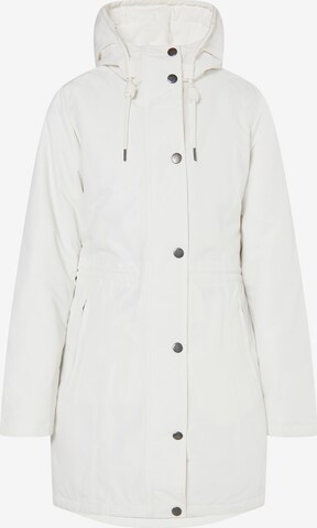 Manteau mi-saison 'Keyti' ICEBOUND en blanc : devant