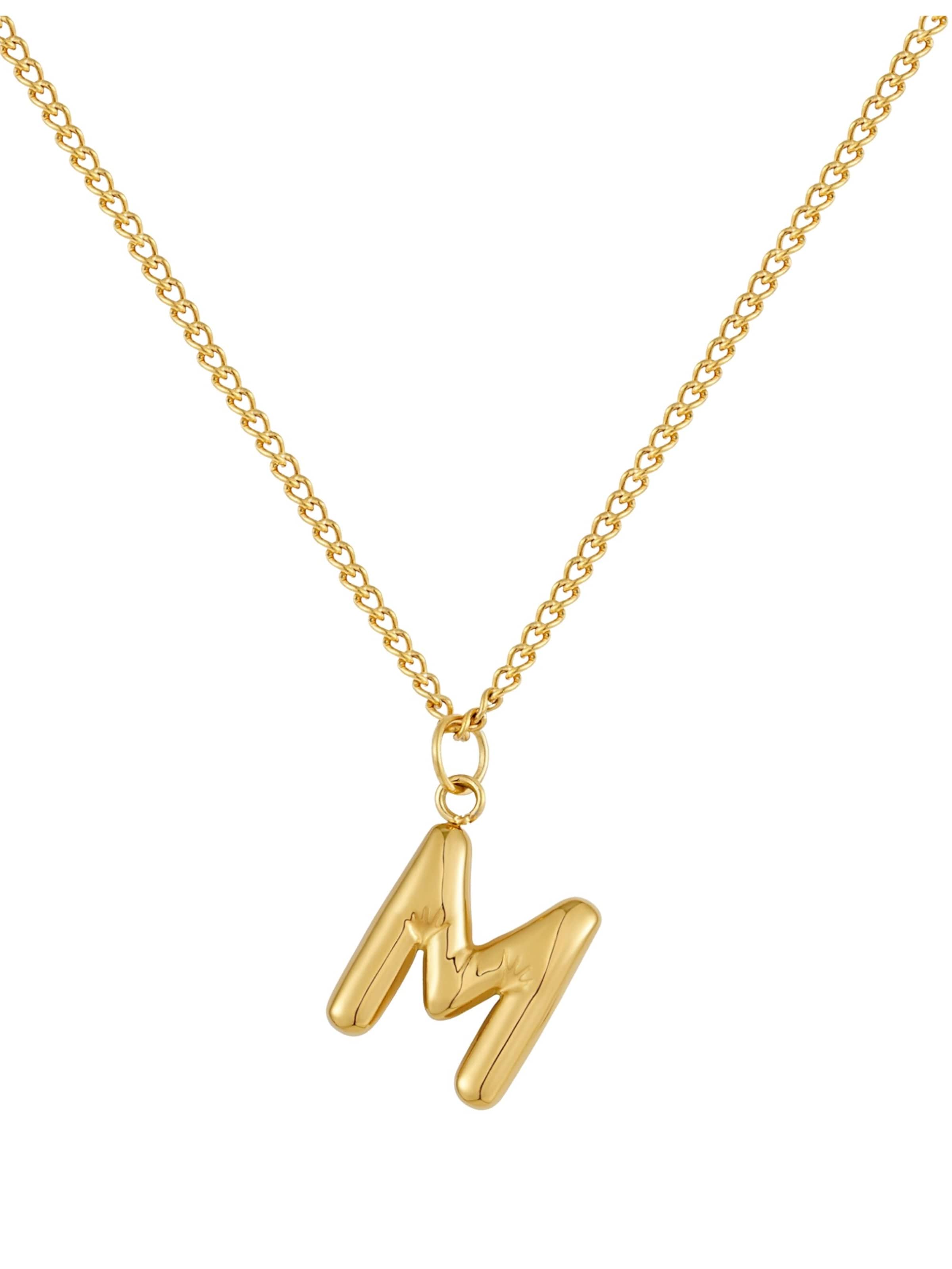 GOOD.designs Necklace 'Bubble Anhänger M' in Gold: front
