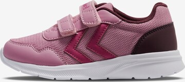 Baskets Hummel en violet : devant