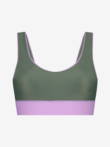 WALLIEN Sportbikinitop in Grün: Vorderseite
