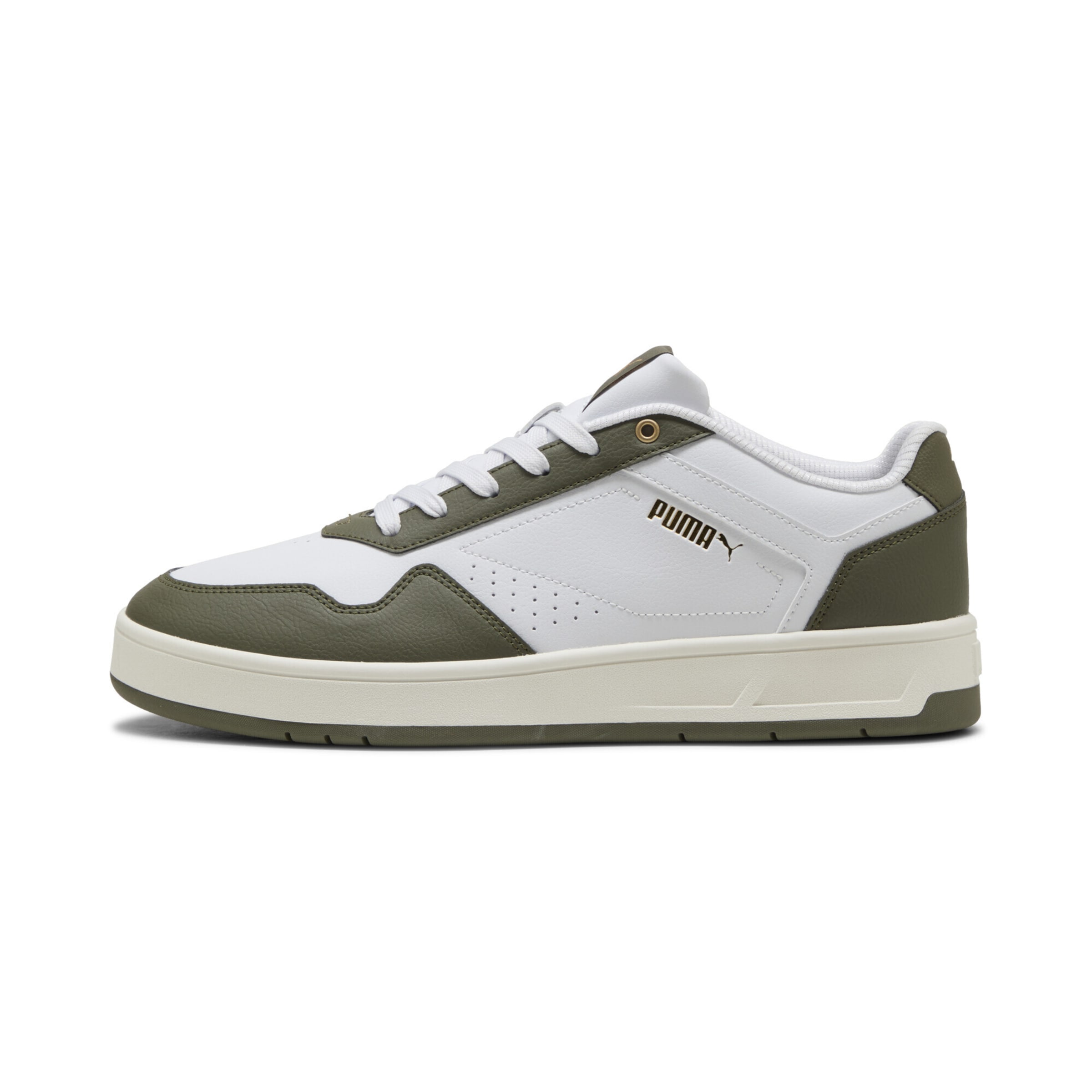 PUMA Platform trainers 'Court Classic' in White: front