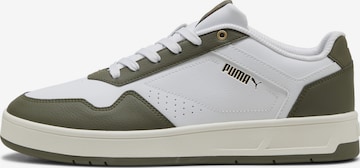 PUMA Platform trainers 'Court Classic' in White: front