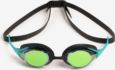 ARENA Glasses 'COBRA SWIPE MIRROR' in Turquoise / Neon green / Black, Item view