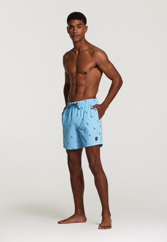 Shiwi Board Shorts 'puffin 4-way stretch' in Blau