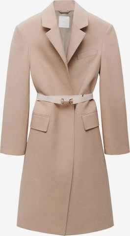 MANGO Summer Coat 'makeup' in Beige: front