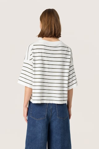 SOAKED IN LUXURY Sweater 'SLSpina' in White