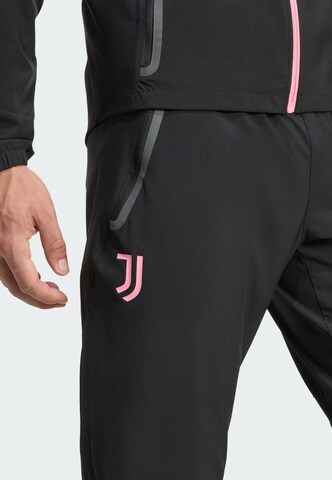ADIDAS PERFORMANCE Tapered Sporthose 'Juventus Tiro 25 Competition Vis' in Schwarz