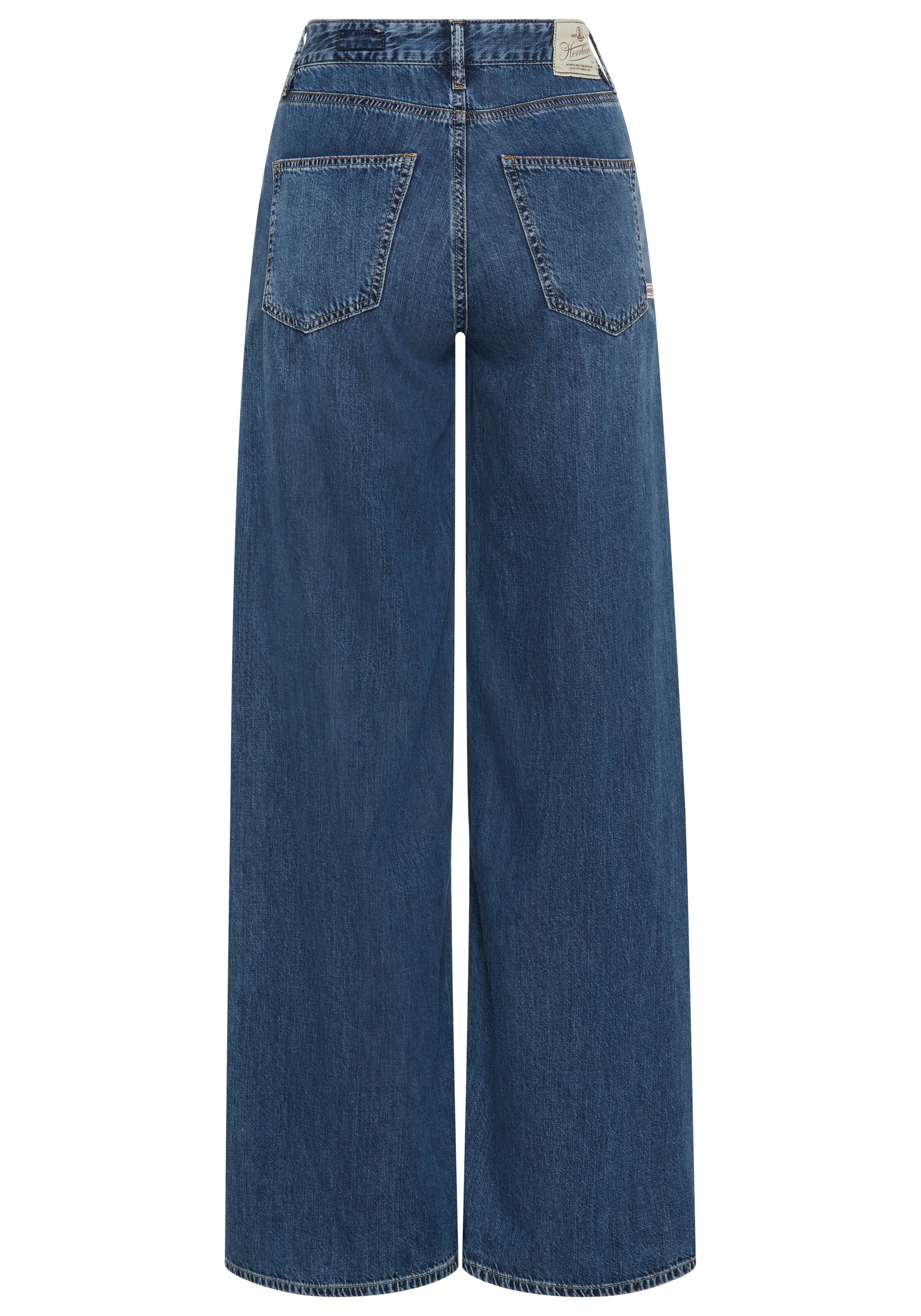 Herrlicher Wide Leg Jeans in Blau