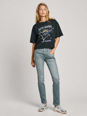 Pepe Jeans Slimfit Jeans 'New  Brooke' in Blauw