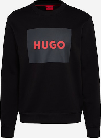 HUGO Red Sweatshirt 'Duragol' in Schwarz: predná strana