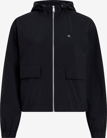 Calvin Klein Jeans Tussenjas in Zwart: voorkant
