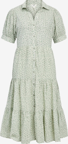 OBJECT Shirt dress 'Smilla ' in Green: front