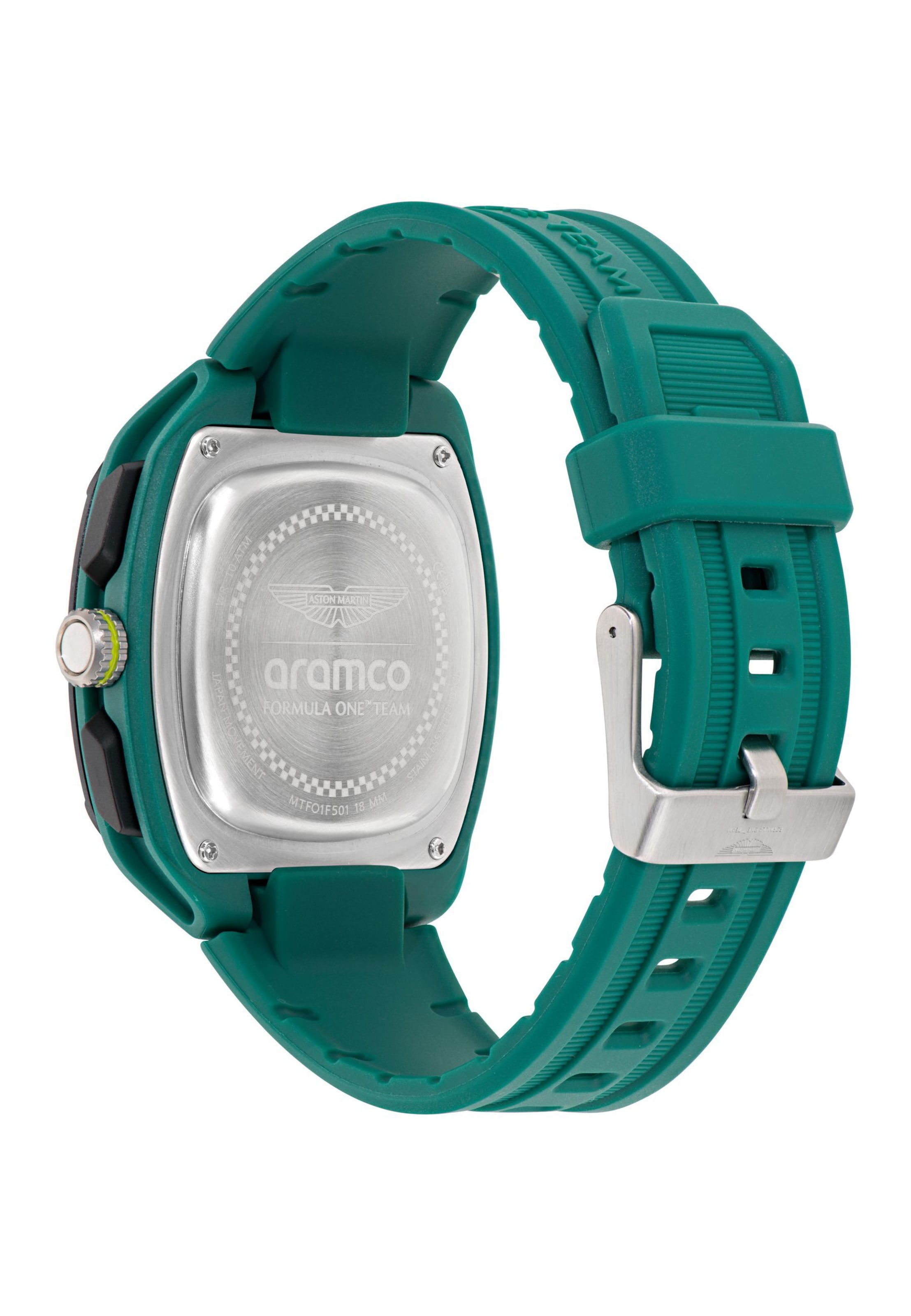 Orologio analogico 'Ovr W' di Aston Martin in verde