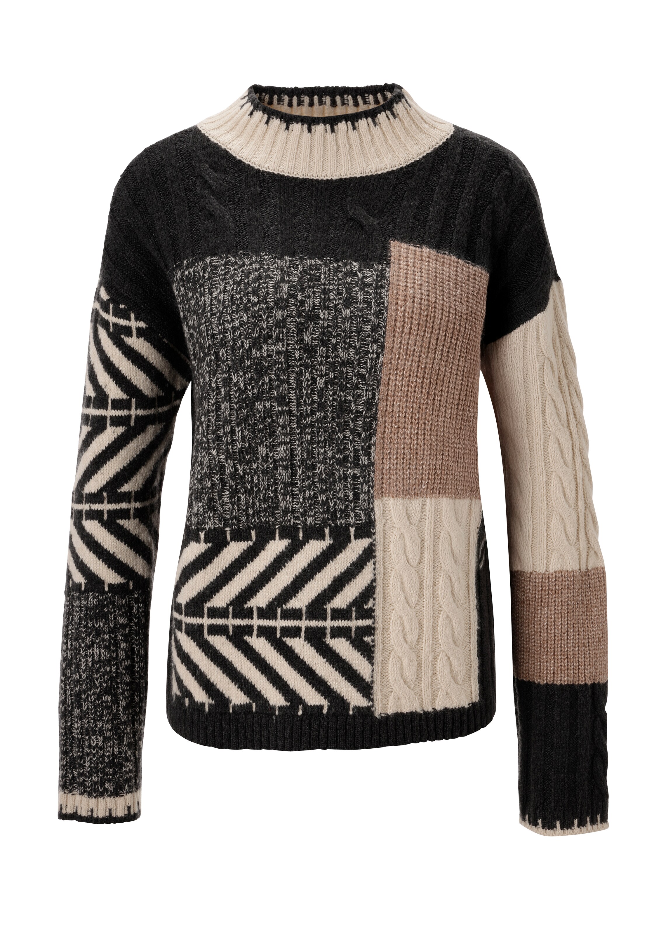 Aniston CASUAL Pullover in Weiß: Vorderseite